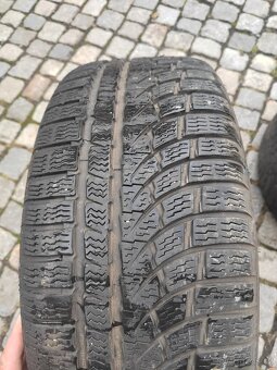 Prodám orig alu 17 AUDI 5x112 ET 45 zimní pneu - 10