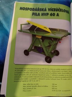 Víceúčelová hospodářská pila - HVP 60 A - 10