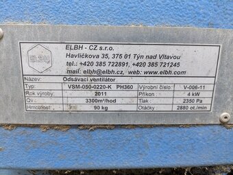 Odsávání prachu / Odsávací ventilátor - 10