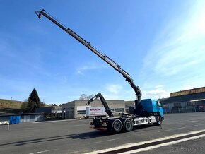 VOLVO FM 410 / 6x2/ 2016/ Hákový nosič + HIAB 166 +DO - 10