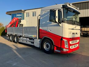 VOLVO FH 500/ 2017/ 6x2/ valník/ HR Fassi 195.2-5x výsuv+ DO - 10