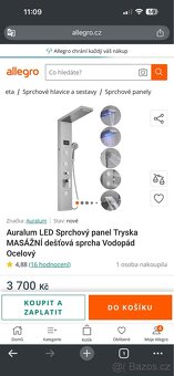 LED Sprchový panel - 10