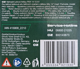 Motorová pila Partner P340S - 14" - 10