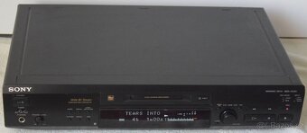 Minidisc deck SONY MDS-JE520 + 10x MD, manuál - 10