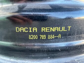 Plechové disky Renault Dacia 4x100 r15 - 10
