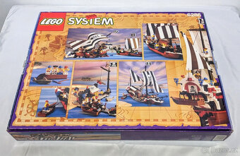 Lego 6286 System Skull's Eye Schooner – Piráti 1993 + krabi - 10
