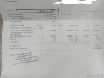 Výfuk Škoda Octavia RS 3 combi Milttek - 10