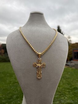 Zlaty řetež ANKR - Nový vzor - 67.6G 585 14K - KRÁSNÝ KOUSEK - 10