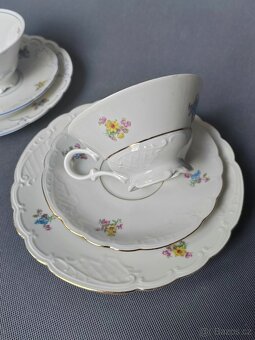 Elegantní porcelánový čajový trio od Carl Alberti 1930-1953 - 10