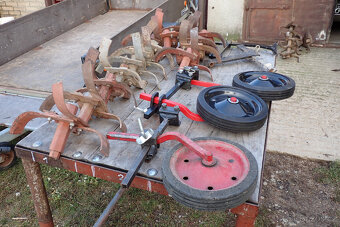 vari - rotační kypřič / rotavátor kopinatý+brzdící radlička - 10