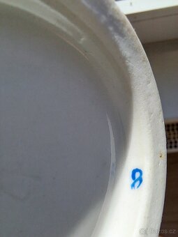 Starožitná porcelánová konvička - mléčenka - 10