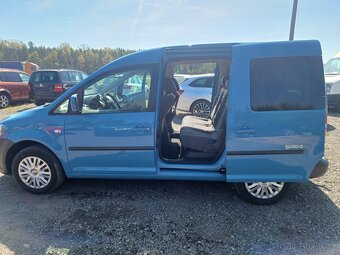 VW Caddy 1.6 TDI, bez koroze, klima, tažné - 10
