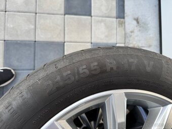 originální alu kola VW Passat B8 5x112 R17 London - 10