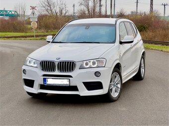 BMW X3 F25 ///M Paket 3.0d Alpineweiss - 10