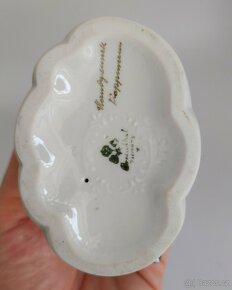 Starožitná porcelánová figura - putto a pes - Rosenthal - 10