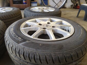 Prodám alu kola 185/65/14 rozteč 4x108 - 10