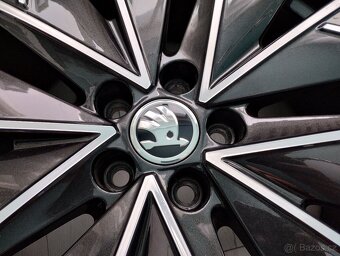 Originál ALU kola Škoda Scala Kamiq R17 + letní pneu - 10