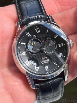 Orient Sun & Moon – Automatické elegantní hodinky - 10