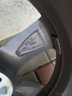 Alu kola DEZENT 17”,  5x112,  zimní pneu - 10