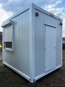 obytný kontejner 2,5x3m, vrátnice - 10
