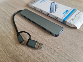 USB / USB-C huby k připojení PC / Macbook / mobil / tablet - 10