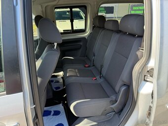 ►VW CADDY MAXI 2,0 TDI 4x4 - 7 MÍST, PARK. SENZORY, TAŽNÉ ◄ - 10