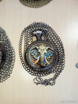 15 Ks starožitné kapesní hodinky QUARTZ. - 10