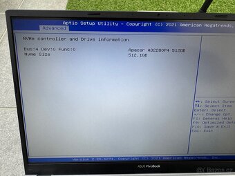 Asus VivoBook X512F i5-8265U SSD512+HDD500 8gbRAM W11 - 10