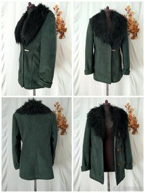 Luxusní dámský kabát vel.40/42 - 10