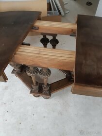 Starožitný rozkládací stůl - 10