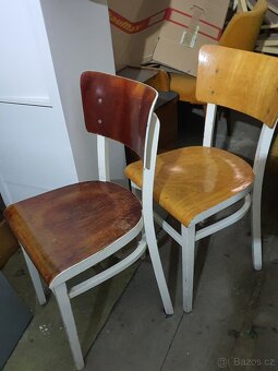 retro poválečná ČSSR židle socialismus 50tá – 60tá léta - 10