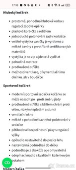 Kombinovaný kočárek značky JUNAMA - 10