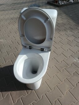 Vysoký záchod toaleta wc pro seniory postižené jika - 10