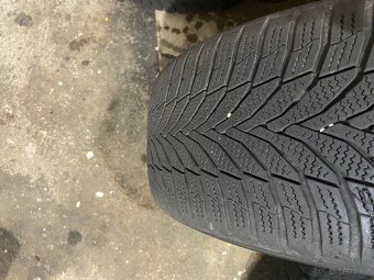 Alu kola Rondell 5x112, R18, zimní pneu - 10