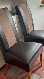 Jídelní židle Vintage vysoká moderní - 2 kusy - 10