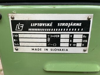 TOP kombinace ZDS-2 - Liptovské strojírny - pila + frézka - 10