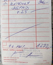 Dětské růžové plátěnky šněrovaci zn.Befado - 10