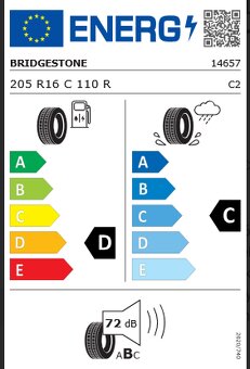4x univerzální pneu Bridgestone Dueler 689 H/T 205/80 R16C - 10