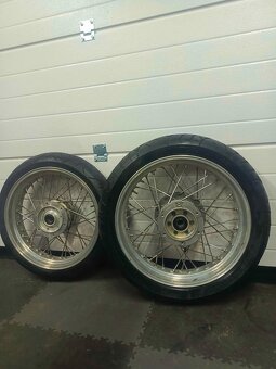 Drátěná kola na motorku - 10