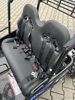 Nová Dětská elektro Buggy až 2500w 2 Mista Modrá - 10