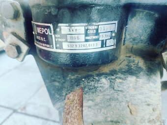 Bubnová sekačka,motor 4takt 5,5hp a rotavátor sestava - 10