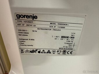 Lednice s mrazákem Gorenje (304) - 10