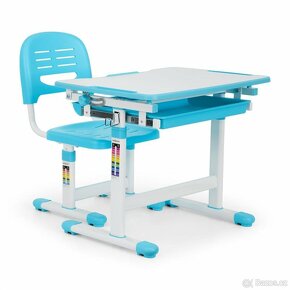 Výškově nastavitelný stůl s židlí - 10
