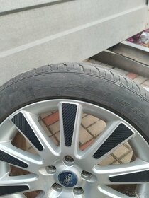 alu kola ford 5x108 r17 +pneu - 10