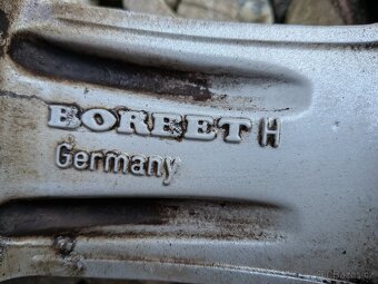 ALU disky Borbet 7Jx16 ET40 + zimní pneu 205/55 R16 - 10