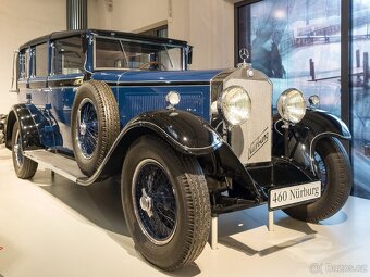 Znak na předválečné Mercedesy 20.-30.léta (chrom + smalt) - 10