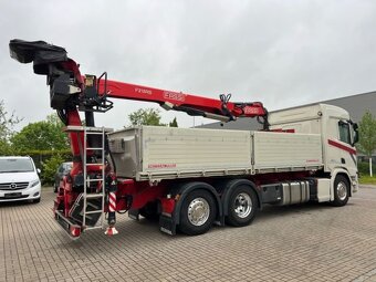 Scania R500 sklápěč s rukou Fassi 215 - 10