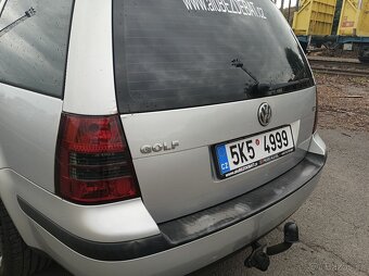 VW Golf 4 combi 1.9TDi 74kw, STK 06/27 - 10