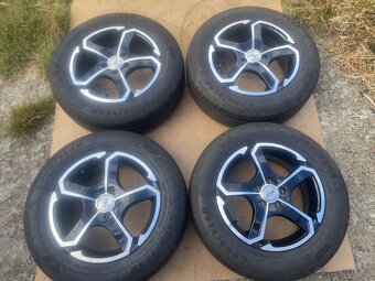 Alu kola 5x100.r15.Letní pneu 195/65/15.Škoda,Vw,Audi,Seat. - 10
