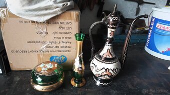 Měděné talire,sklo ,obraz, Lp desky - 10